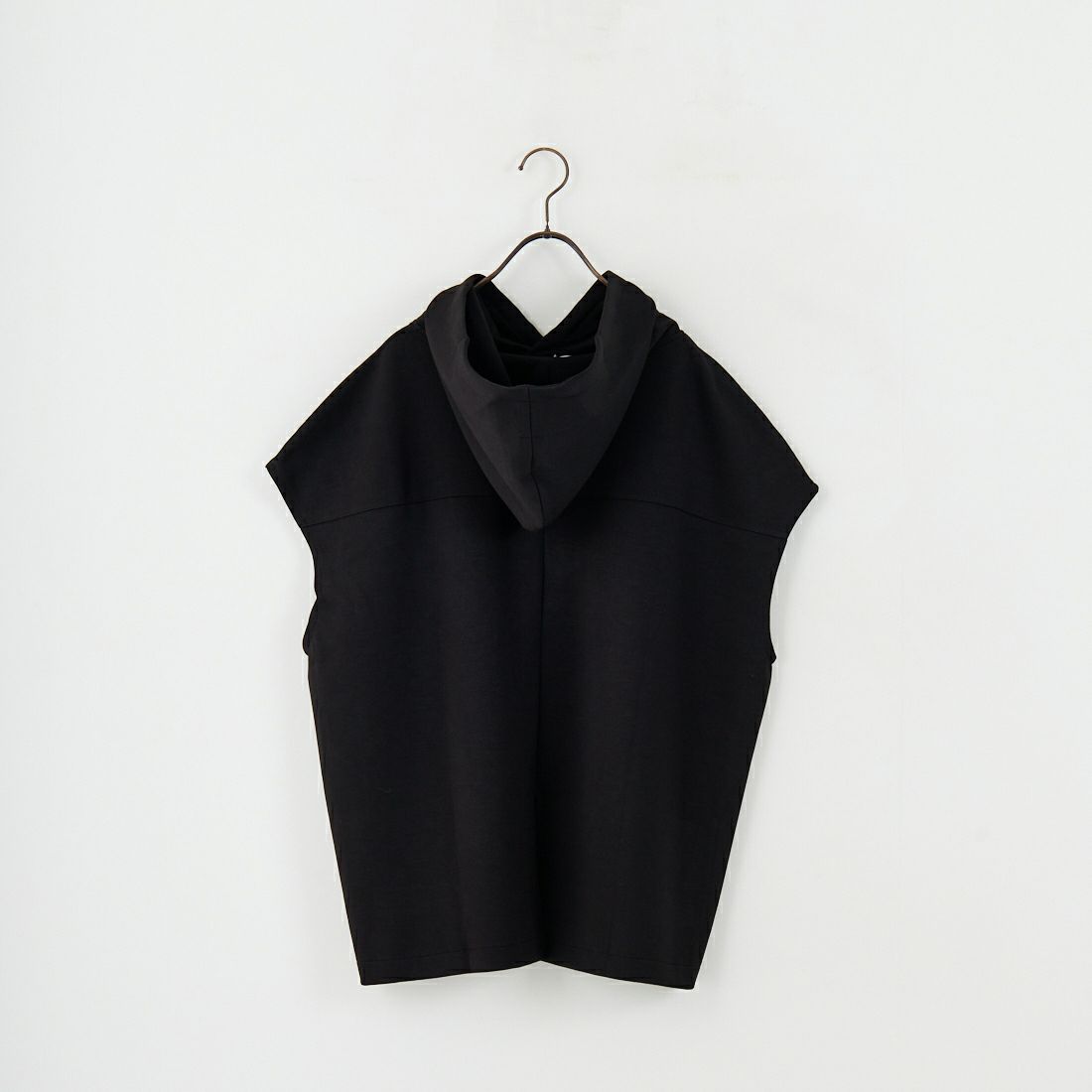 Maison de L'allure [メゾン ドゥ ラリュール] ダンボールフーディベスト [M25132003] 09 BLACK