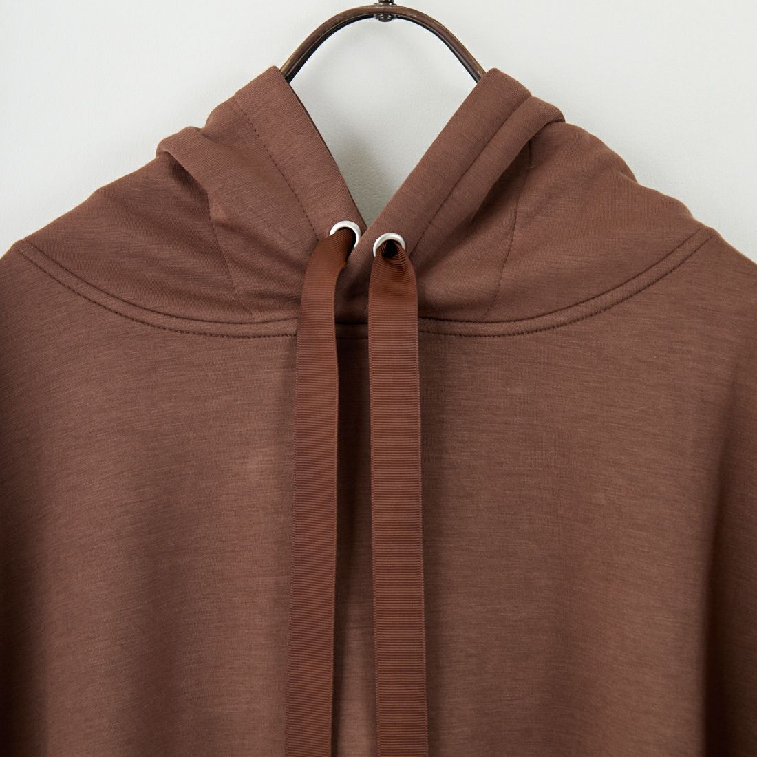 Maison de L'allure [メゾン ドゥ ラリュール] ダンボールフーディベスト [M25132003] 28 BROWN