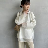 02 OFF&&モデル身長：150cm 着用サイズ：F&&