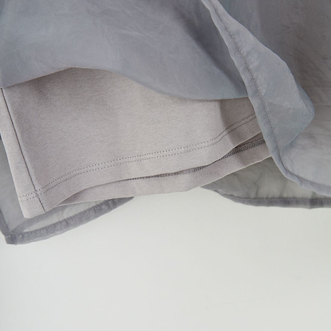 nenom [ネノム] ラグランシアーレイヤードTシャツ [NE25132014] 07 GRAY