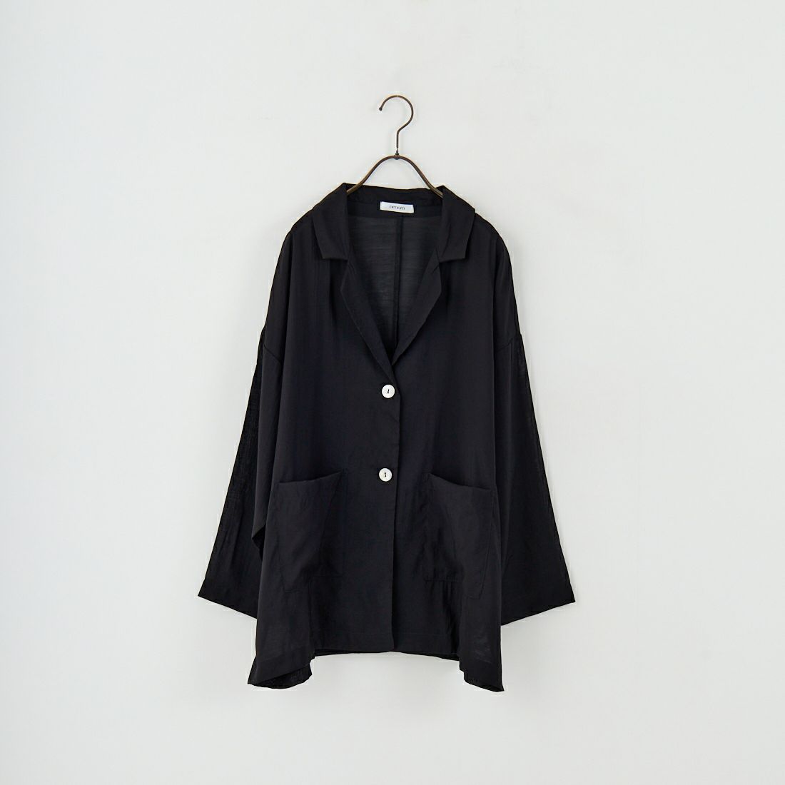 nenom [ネノム] シアーテーラードジャケット [NE25132082] 09 BLACK