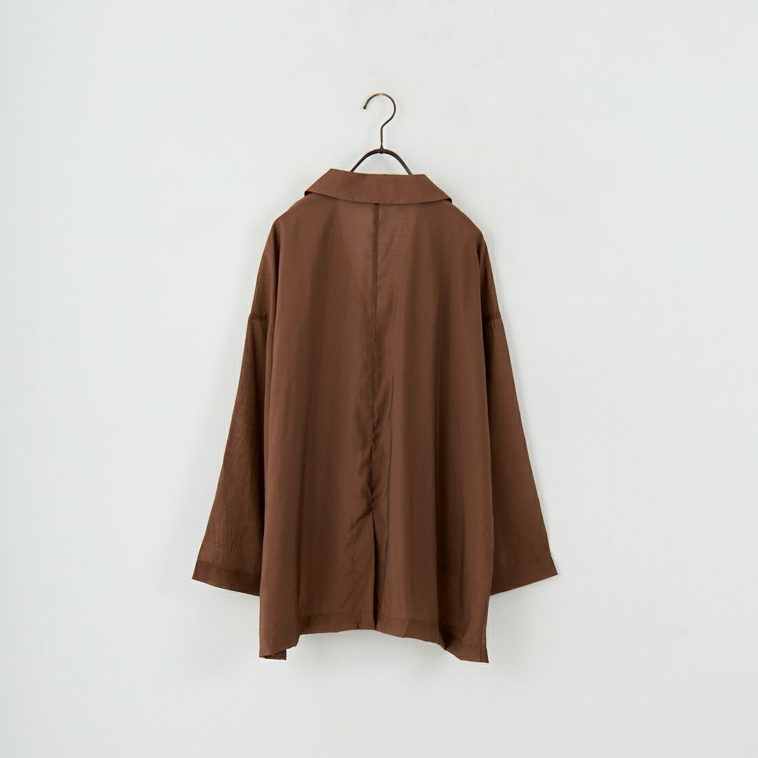 nenom [ネノム] シアーテーラードジャケット [NE25132082] 28 BROWN