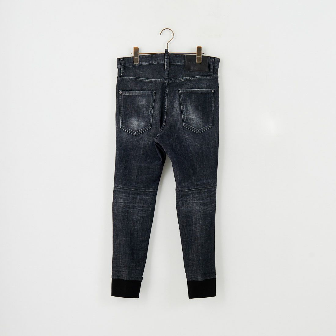 Dsquared2 [ディースクエアード] トラックデニムパンツ [74KB1080-30357] 900 BLACK