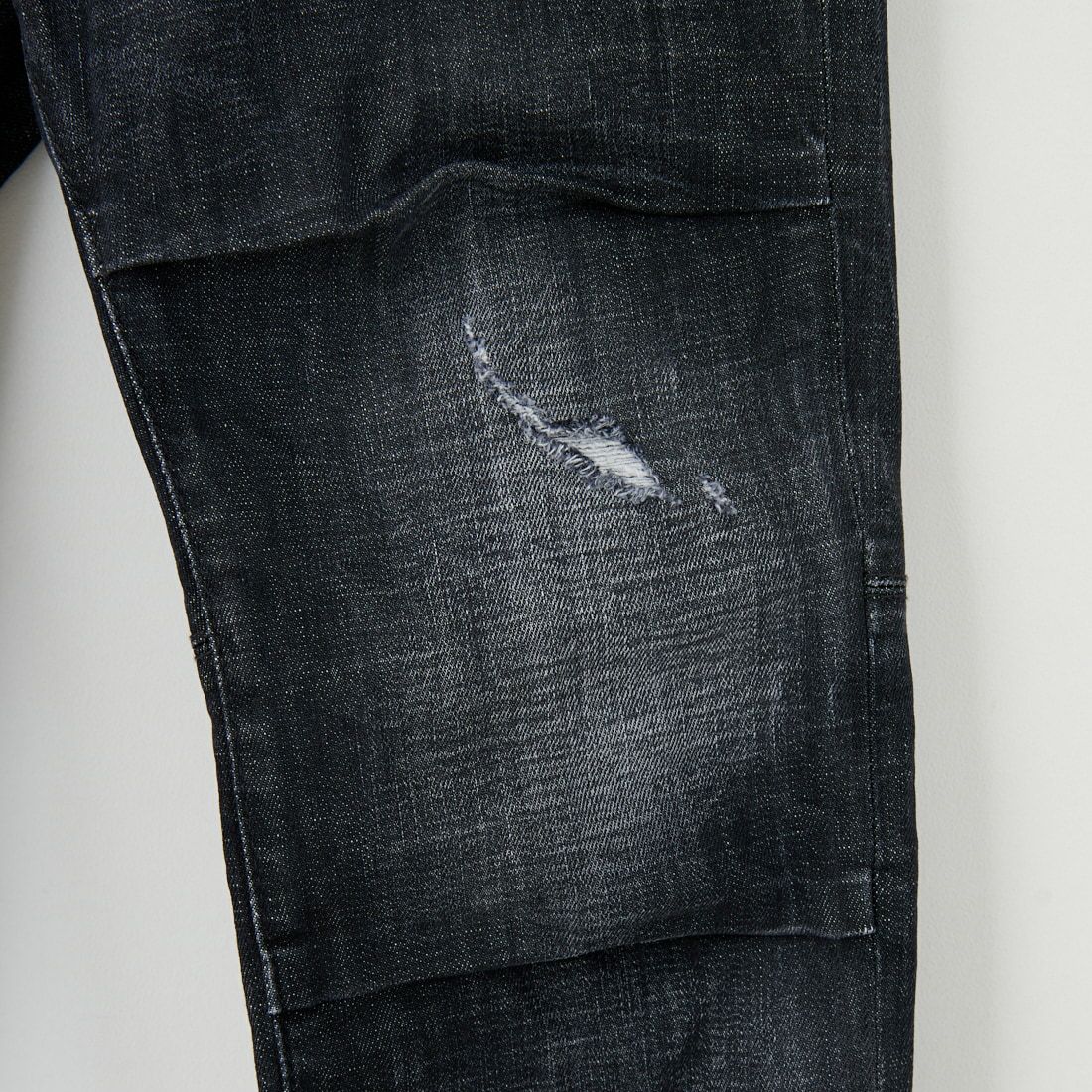 Dsquared2 [ディースクエアード] トラックデニムパンツ [74KB1080-30357] 900 BLACK