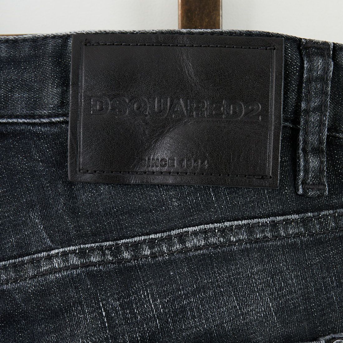 Dsquared2 [ディースクエアード] トラックデニムパンツ [74KB1080-30357] 900 BLACK