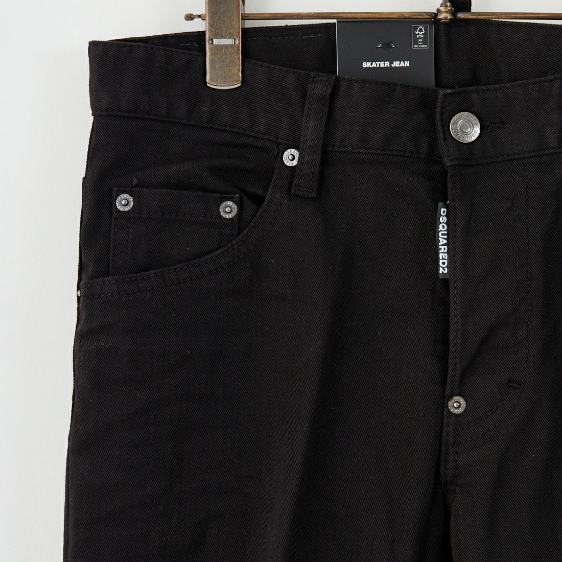 Dsquared2 [ディースクエアード] SKATERジーンズ [74LB1743-39781] 900 BLACK