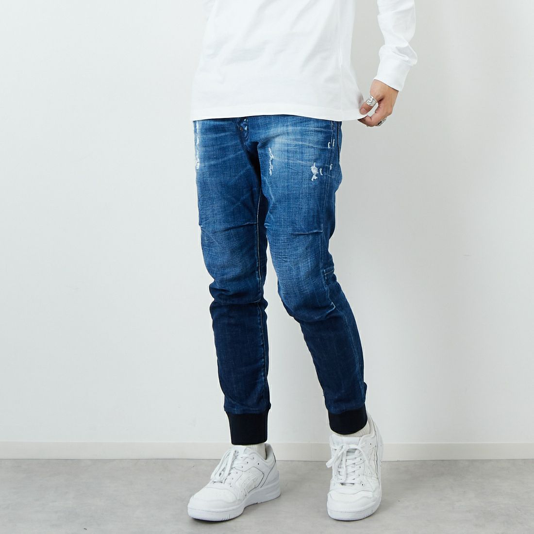 470 NAVY&&モデル身長：179cm 着用サイズ：48&&