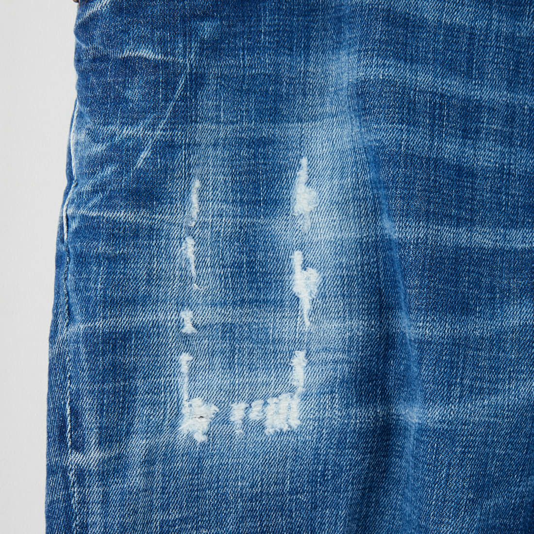 Dsquared2 [ディースクエアード] トラックデニムパンツ [74KB1081-30010] 470 NAVY