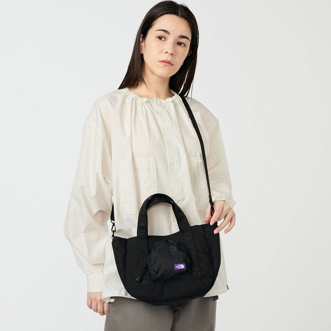 THE NORTH FACE PURPLE LABEL [ザ ノースフェイス パープルレーベル] コーデュラナイロン ショルダートートバッグ [N25FU081]