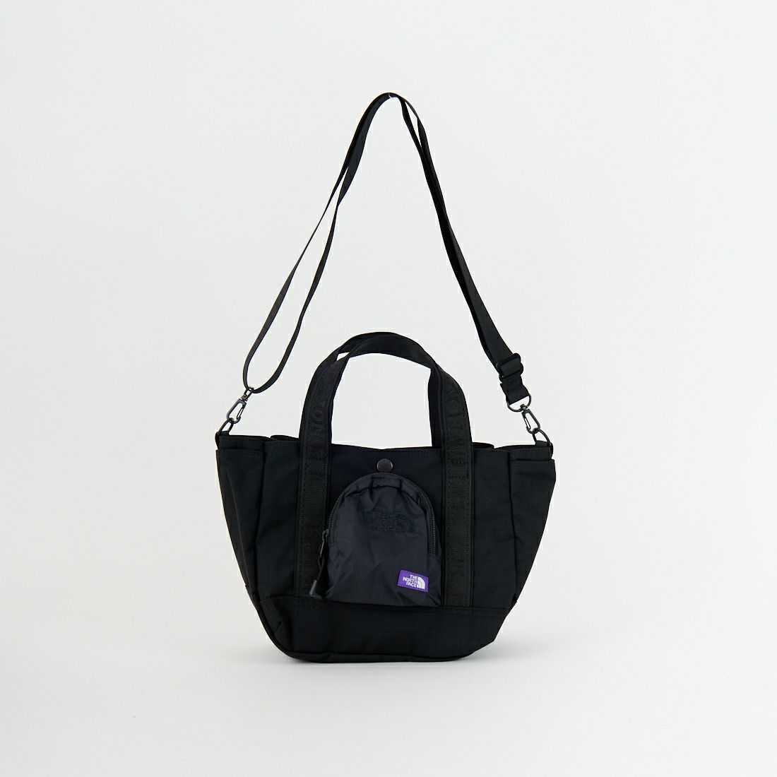 THE NORTH FACE PURPLE LABEL [ザ ノースフェイス パープルレーベル] コーデュラナイロン ショルダートートバッグ [N25FU081] K BLACK