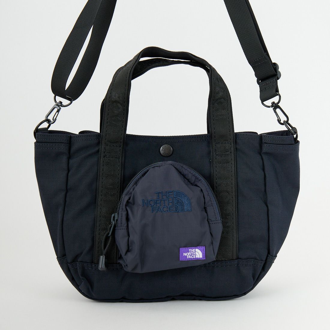 THE NORTH FACE PURPLE LABEL [ザ ノースフェイス パープルレーベル] コーデュラナイロン ショルダートートバッグ [N25FU081] DN D.NAVY