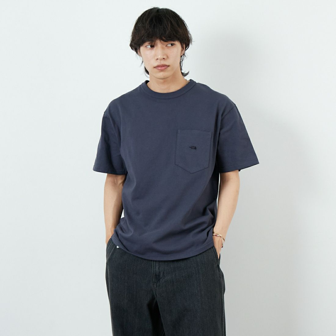 THE NORTH FACE PURPLE LABEL [ザ ノースフェイス パープルレーベル] 8オンスフィールドポケットTシャツ [N25FT064]