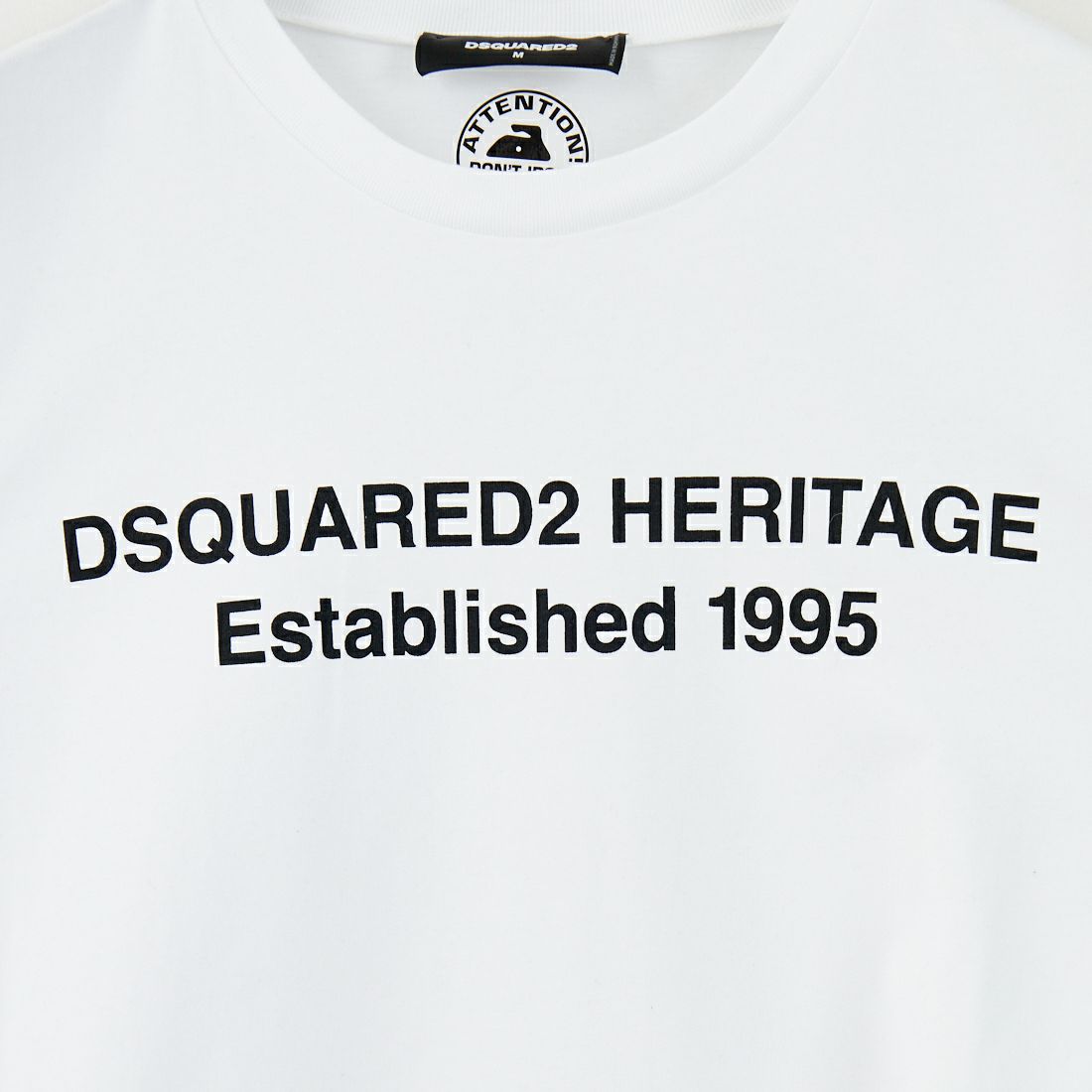 Dsquared2 [ディースクエアード] レギュラーフィットロングスリーブTシャツ [74GD1480-20020] 100 WHITE