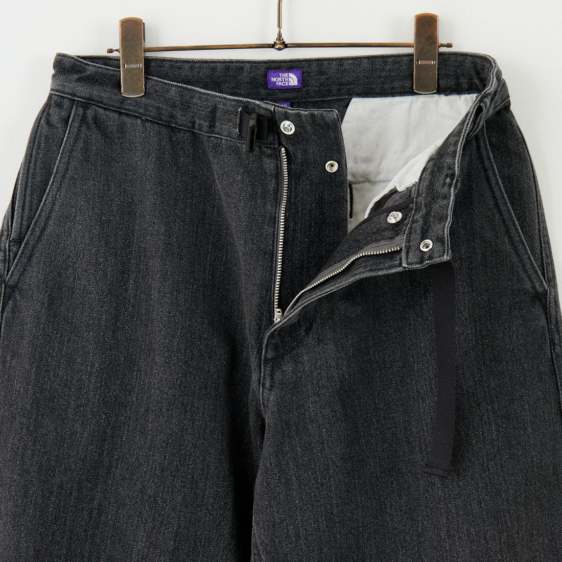 THE NORTH FACE PURPLE LABEL [ザ ノースフェイス パープルレーベル] デニムワイドテーパード フィールドパンツ [N25FC069] H GRAY