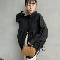 801 ﾌﾞﾗｯｸ&&モデル身長：150cm 着用サイズ：F&&