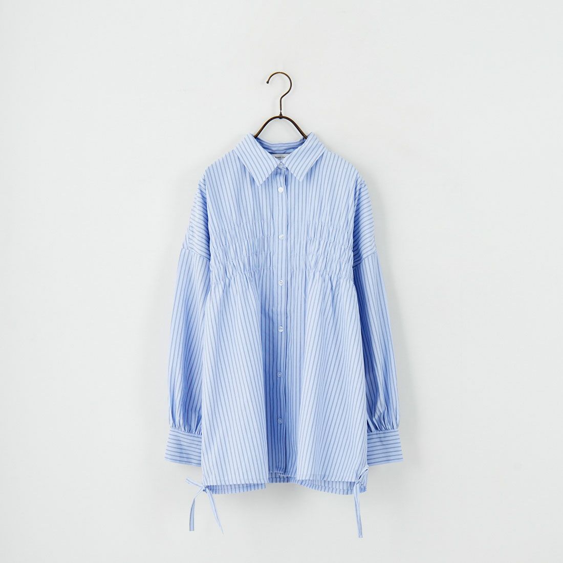 Jf Ready Made [ジェイエフレディメイド] シャーリングデザインシャツ [3104303] 510 ｻｯｸｽ