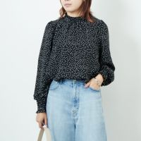 895 ｸﾛ/ｼﾛ&&モデル身長：167cm 着用サイズ：F&&