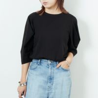 801 ﾌﾞﾗｯｸ&&モデル身長：167cm 着用サイズ：F&&