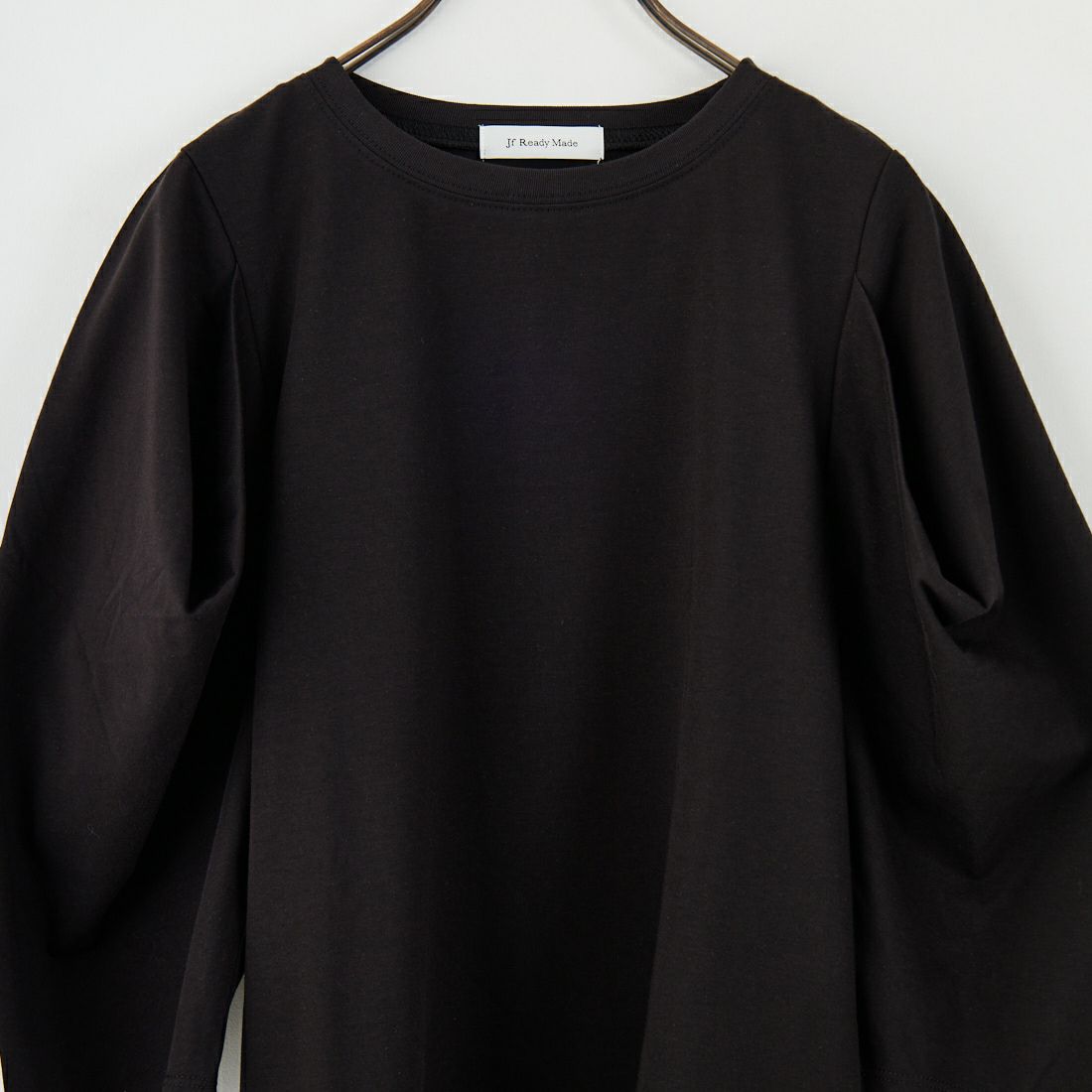 Jf Ready Made [ジェイエフレディメイド] 袖タックデザインプルオーバー [3104106] 801 ﾌﾞﾗｯｸ