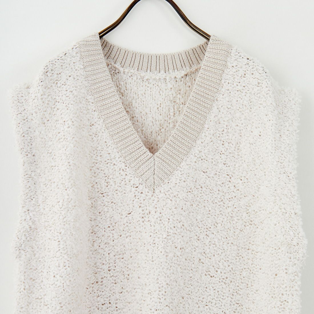 &g'aime [アンジェム] バタフライヤーンベスト [98610-67000] ｴｸﾘｭ