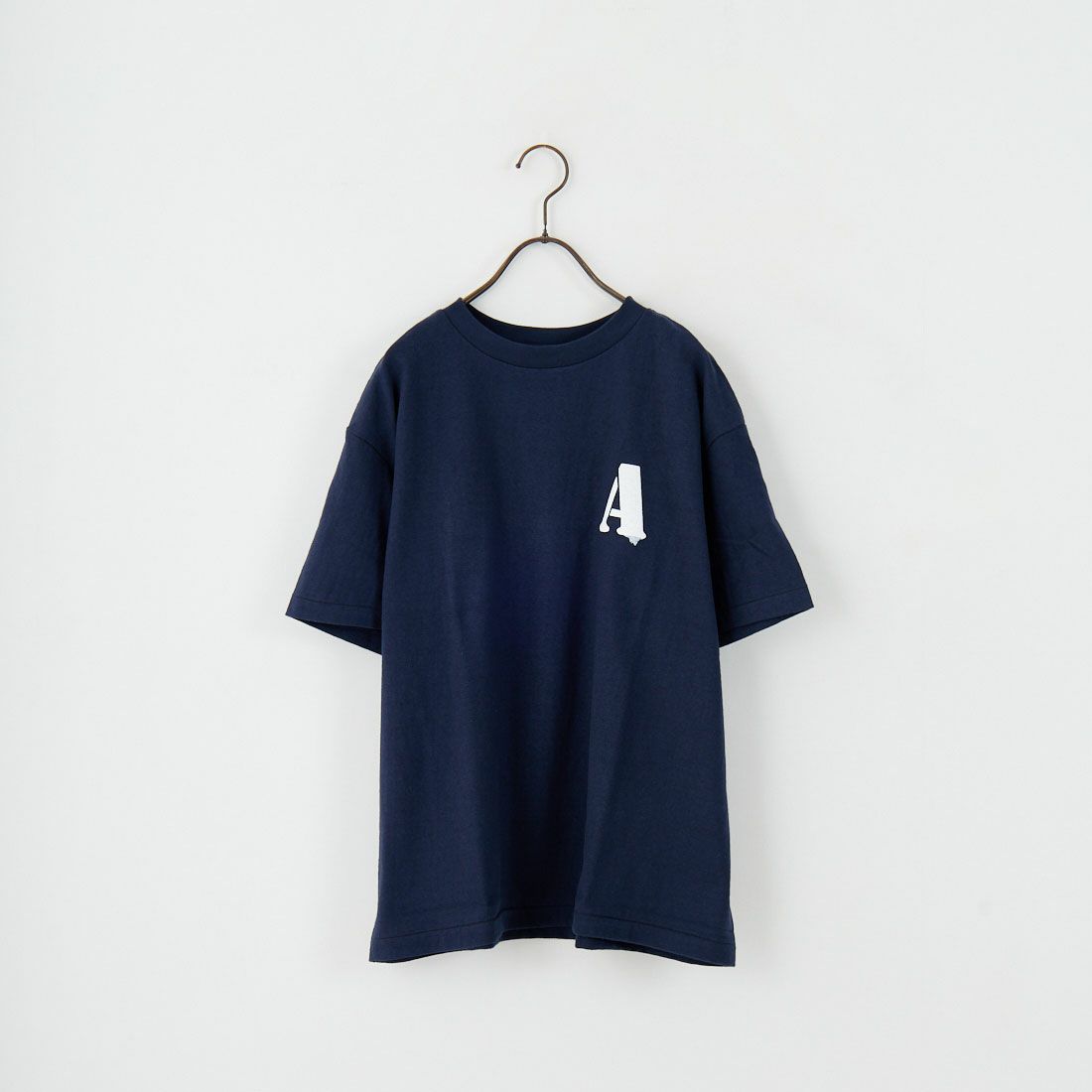 Americana [アメリカーナ] ラフィー丸胴 プリントTシャツ [BRF-750A-1] Dﾈｲﾋﾞｰ