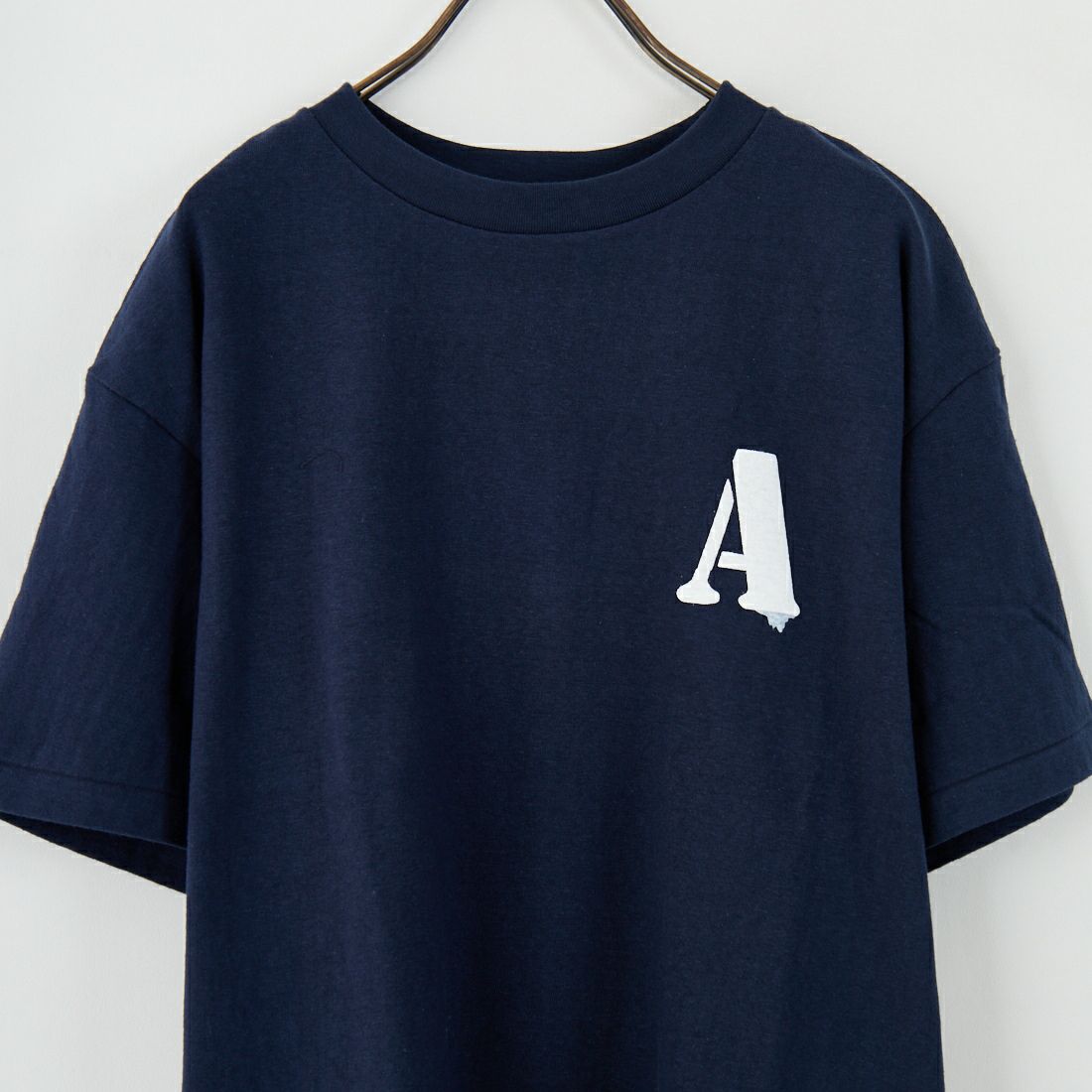 Americana [アメリカーナ] ラフィー丸胴 プリントTシャツ [BRF-750A-1] Dﾈｲﾋﾞｰ