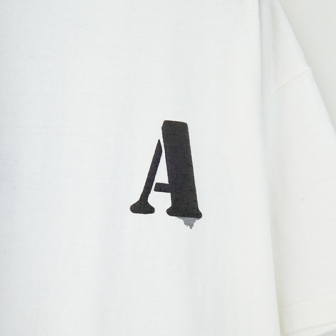 Americana [アメリカーナ] ラフィー丸胴 プリントTシャツ [BRF-750A-1] ﾎﾜｲﾄ
