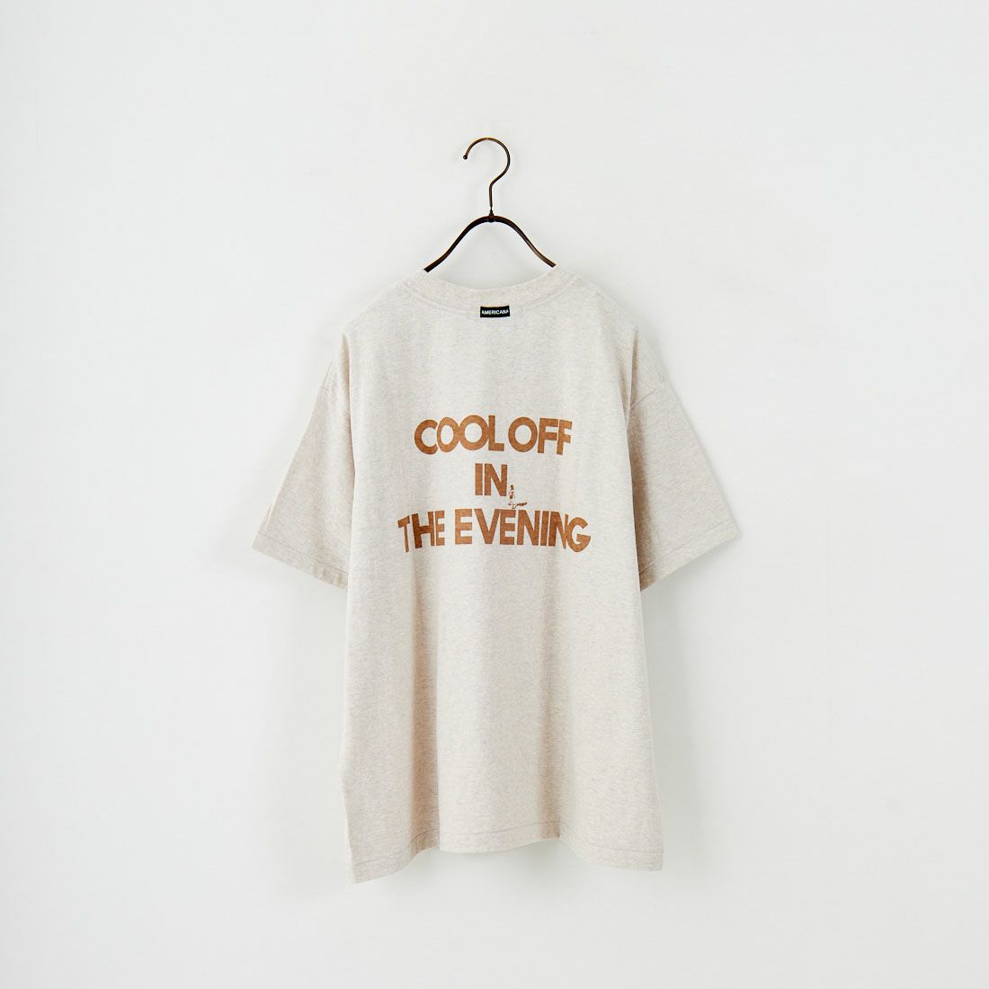 Americana [アメリカーナ] ラフィー丸胴 プリントTシャツ [BRF-750A-5] ｵｰﾄﾐｰﾙ