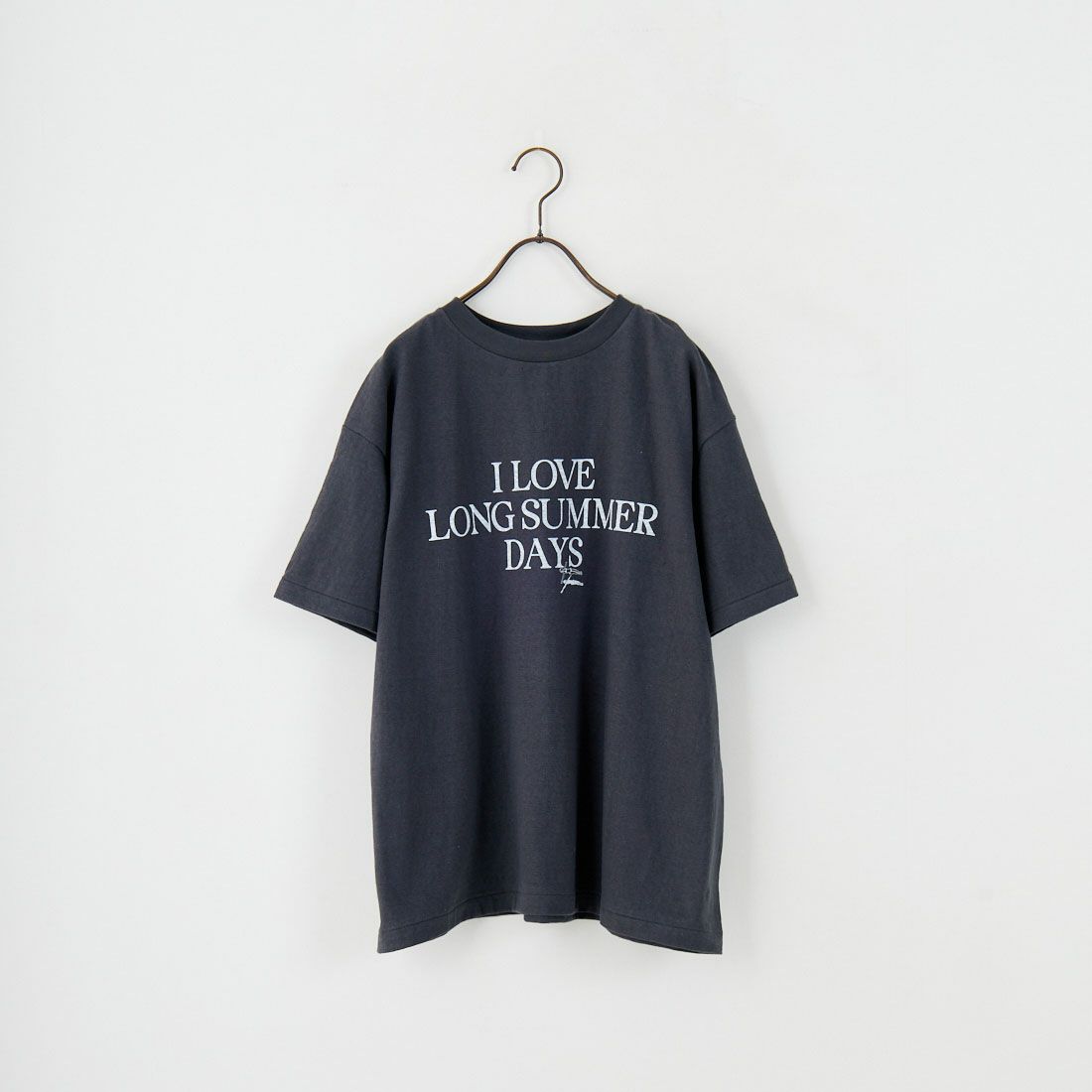 Americana [アメリカーナ] ラフィー丸胴 プリントTシャツ [BRF-750A-5] ｽﾐｸﾛ