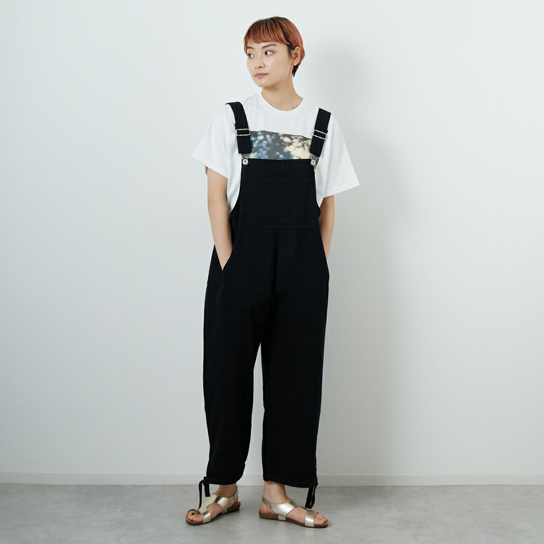 030 ﾌﾞﾗｯｸ&&モデル身長：160cm 着用サイズ：M&&