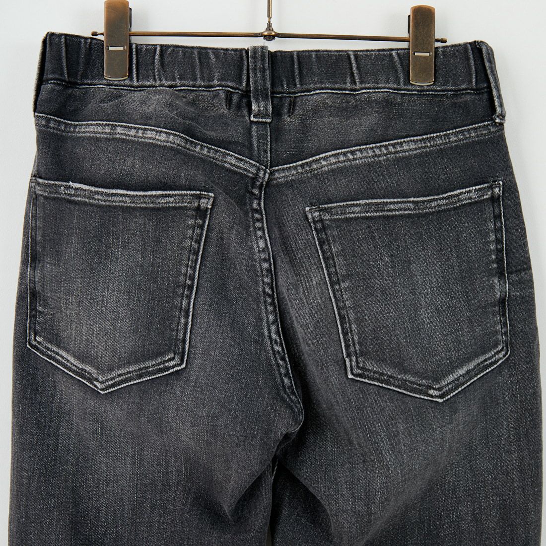 RED CARD TOKYO [レッドカード トーキョー] Rhythm+ イージースリムテーパードパンツ [47M93301BKU] BLACK USED