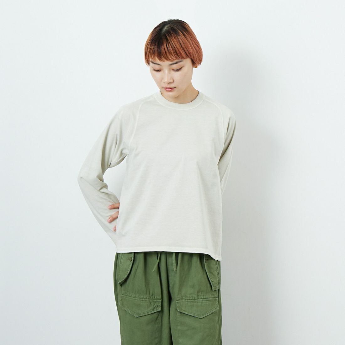 BEIGE&&モデル身長：160cm 着用サイズ：F&&