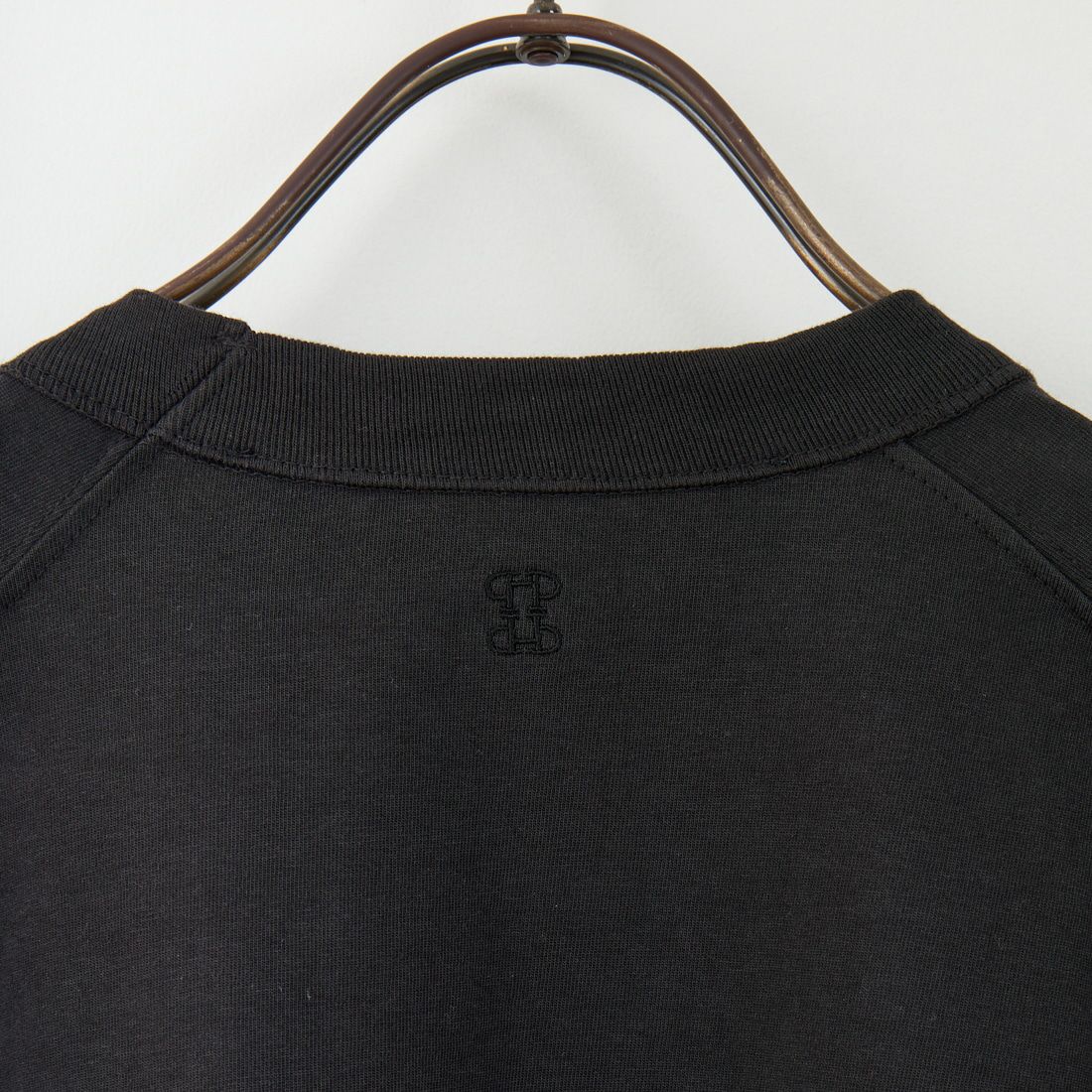 TICCA [ティッカ] エンブブロイダリーロングTシャツ [TBEA-283] CHARCOAL G