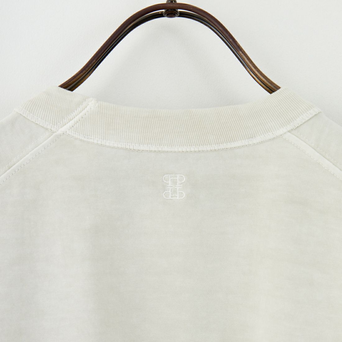 TICCA [ティッカ] エンブブロイダリーロングTシャツ [TBEA-283] BEIGE