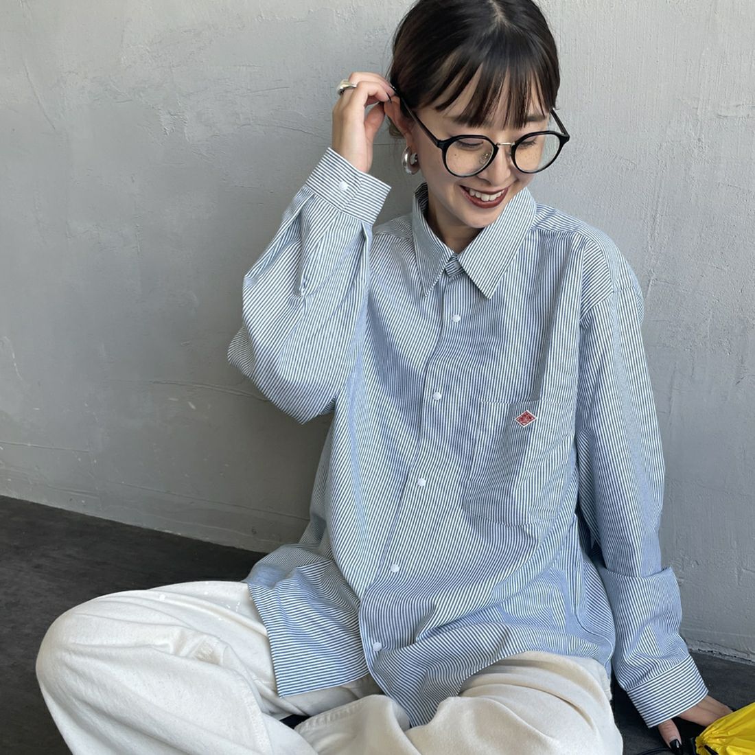 WHT/GRN ST&&モデル身長：150cm 着用サイズ：36&&