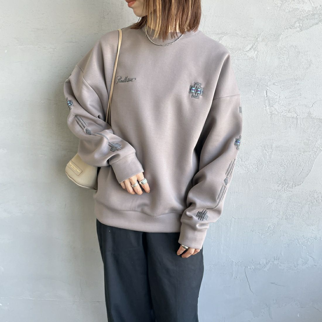 GREIGE&&モデル身長：158cm 着用サイズ：S&&