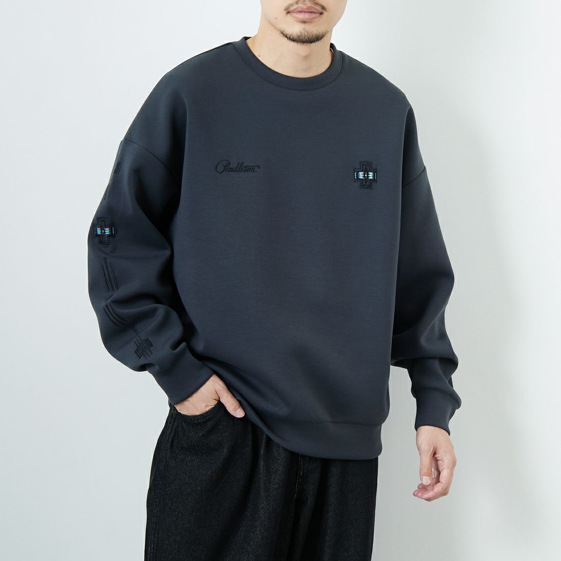 CHARCOAL&&モデル身長：167cm 着用サイズ：M&&