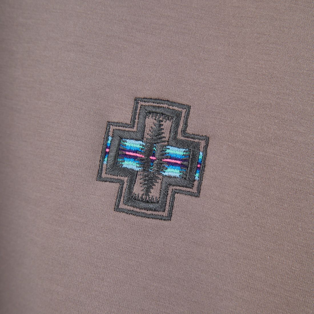 PENDLETON [ペンドルトン] 別注 ネイティブ柄 ダンボールニット クルーネックスウェット [5475-1223-JF] GREIGE