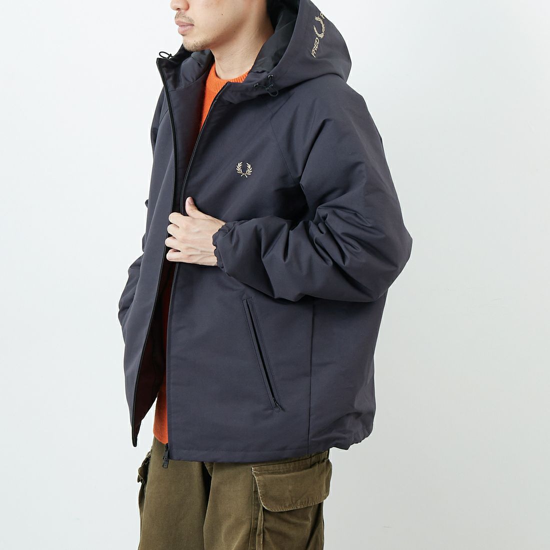 ANCOR/WARM&&モデル身長：167cm 着用サイズ：L&&