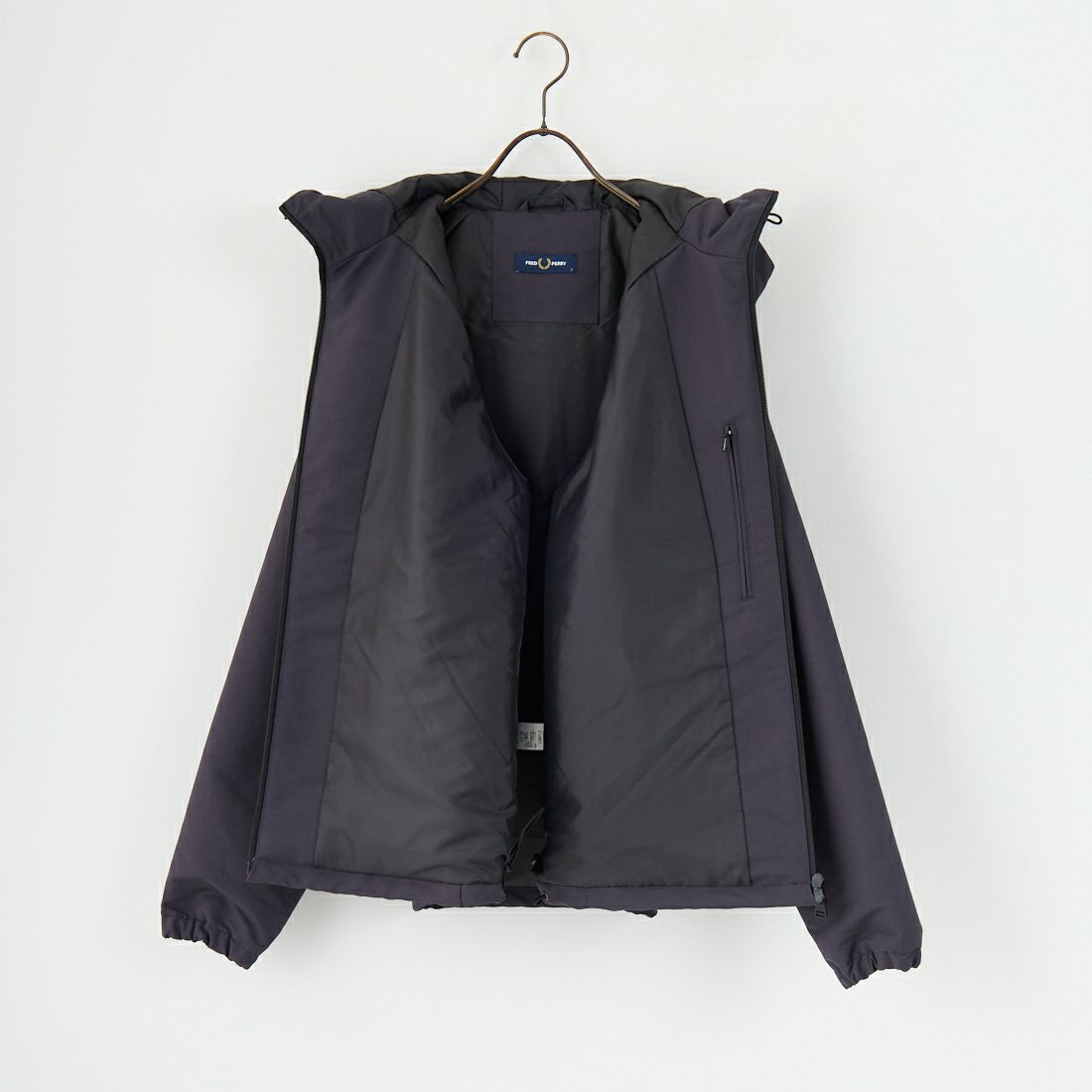 FRED PERRY [フレッドペリー] 別注 パデッドフーデッドシェルジャケット [FPM-25A-24JF] ANCOR/WARM