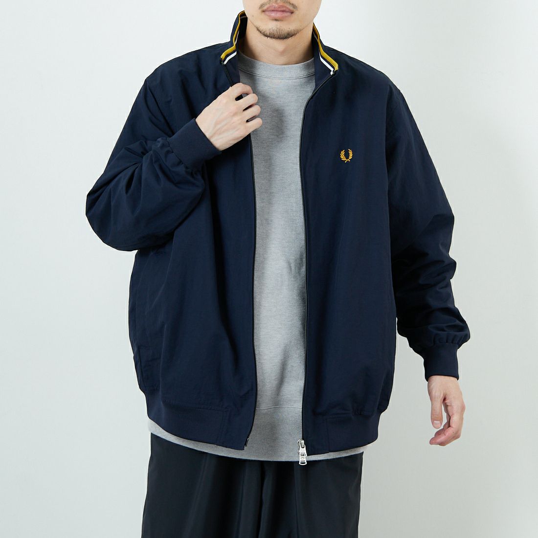 FRED PERRY [フレッドペリー] 別注 ナイロンブレンサムジャケット [FPM-25A-007JF]
