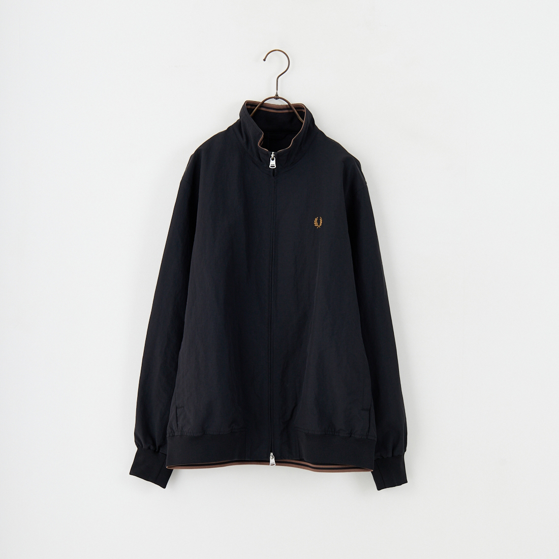 FRED PERRY [フレッドペリー] 別注 ナイロンブレンサムジャケット [FPM-25A-007JF] BLK/SHADED