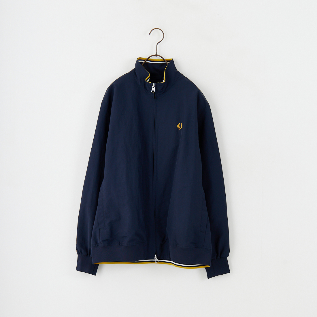 FRED PERRY [フレッドペリー] 別注 ナイロンブレンサムジャケット [FPM-25A-007JF] NVY/ECR/HO