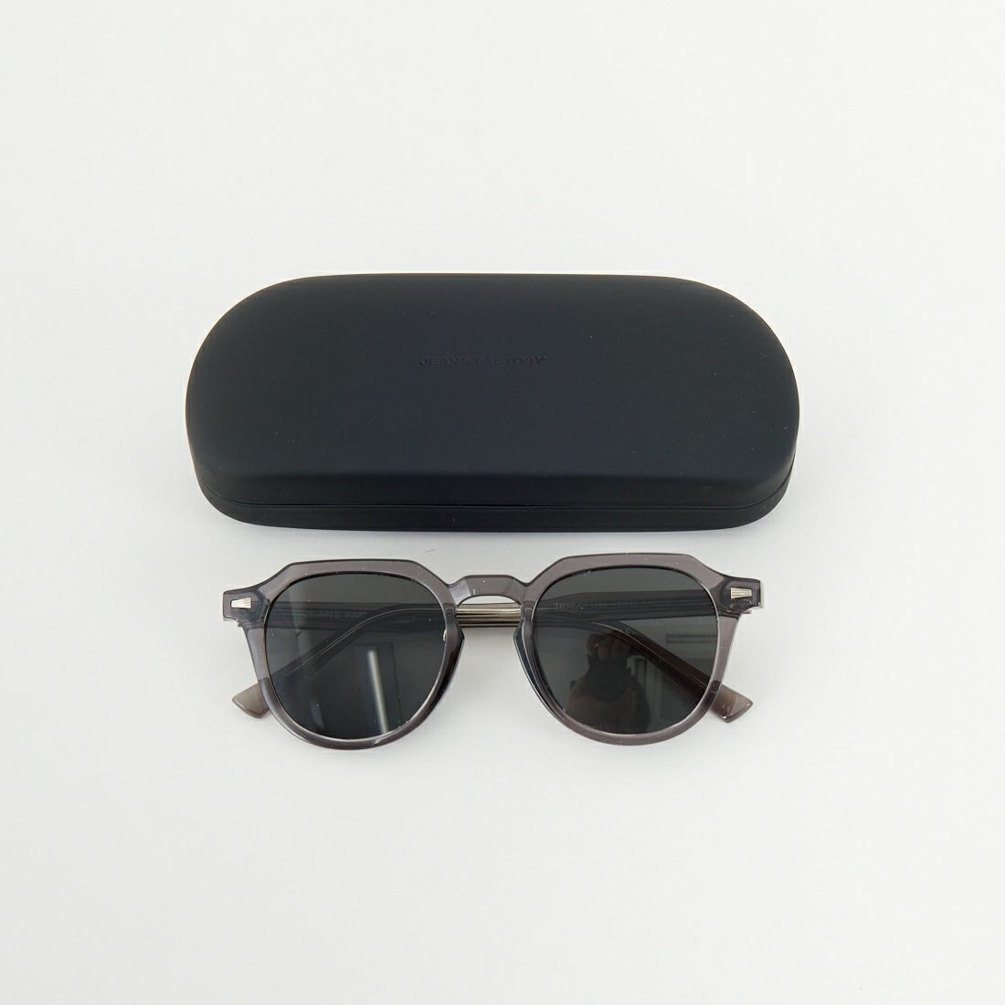 JEANS FACTORY [ジーンズファクトリー] セルフレームウェリントンタイプ [OF1004] SMOKE