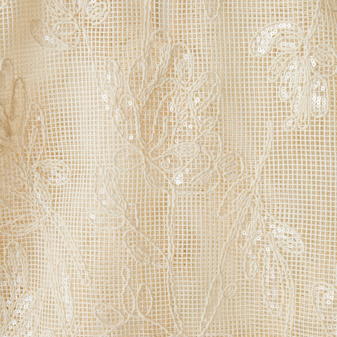 TORRAZZO DONNA [トラッゾドンナ] ボタニカルスパンコール ドルマンブラウス [6260-375] 09 IVORY