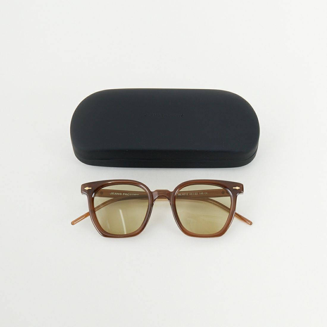 JEANS FACTORY [ジーンズファクトリー] セルフレームウェリントンタイプ [ML6016] BROWN