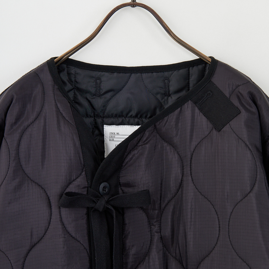 MILITARY [ミリタリー] 別注 M-65 キルティングライナージャケット [T-25789001-JF] BLACK