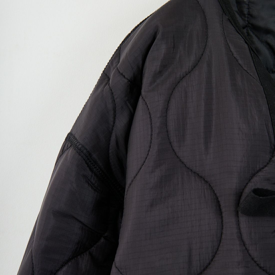 MILITARY [ミリタリー] 別注 M-65 キルティングライナージャケット [T-25789001-JF] BLACK