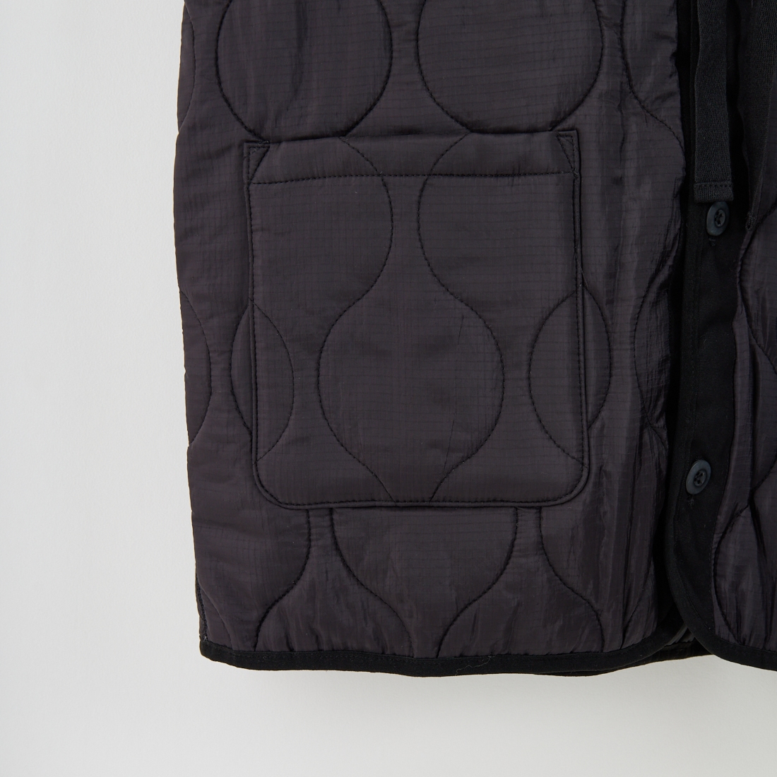 MILITARY [ミリタリー] 別注 M-65 キルティングライナージャケット [T-25789001-JF] BLACK