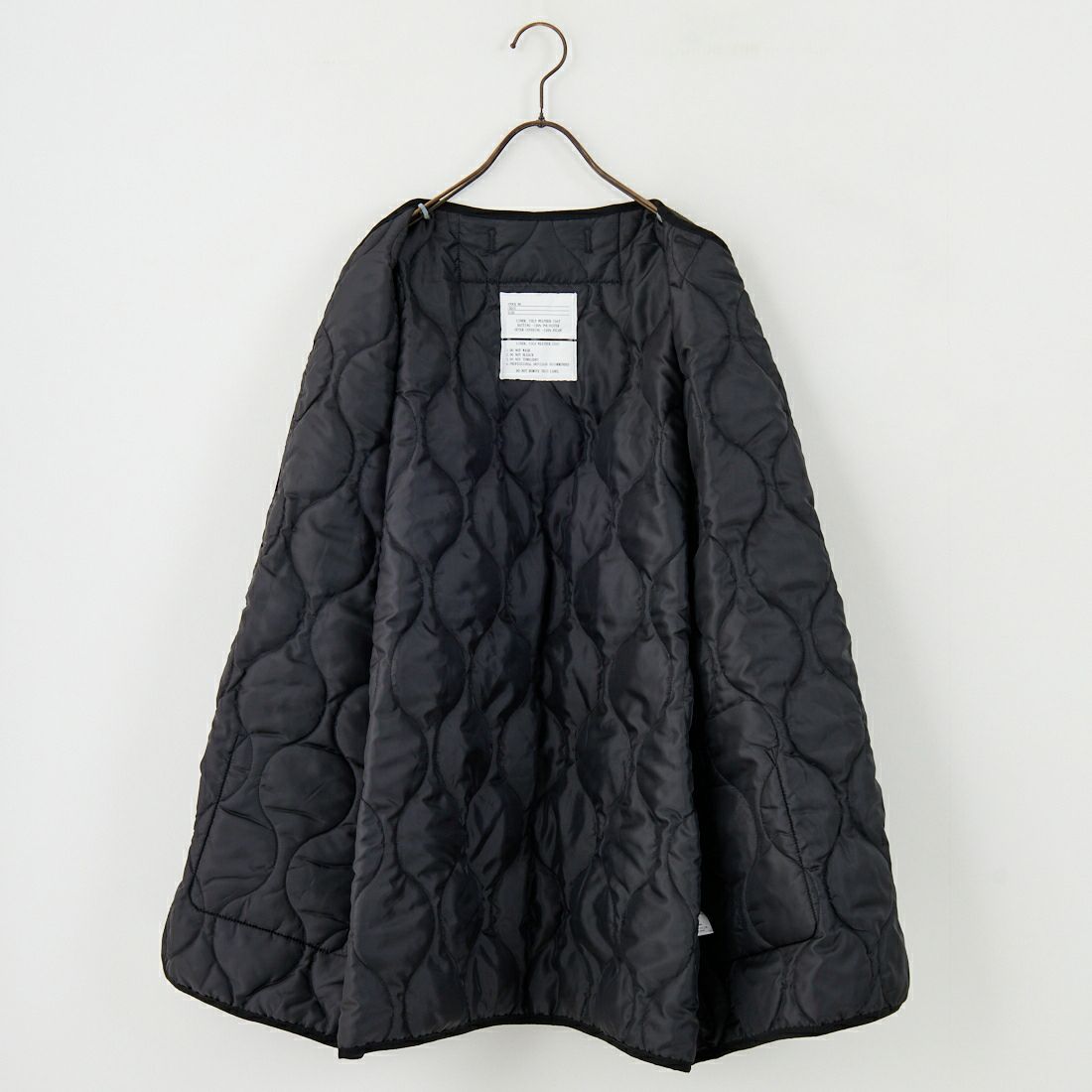 MILITARY [ミリタリー] 別注 M-65 キルティングライナージャケット [T-25789001-JF] BLACK